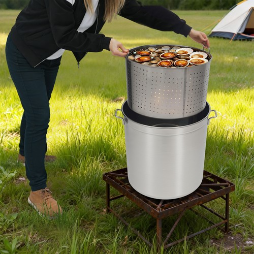 100l edelstahl kochtopf - 100l, 50cm