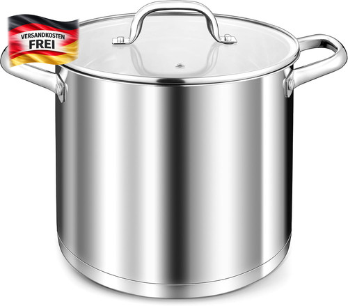 Großer edelstahltopf 10l für - 10l,