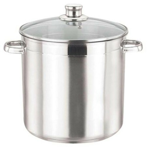 Edelstahl kochtopf 10l mit - edelstahl,