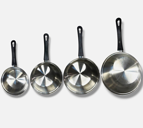 Edelstahl kochtopf set tlg - edelstahl, 4-tlg