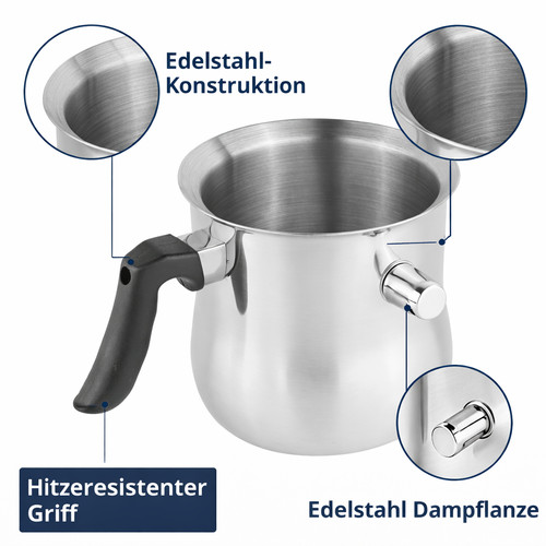 Milchtopf simmertopf kochtopf - simmertopf,