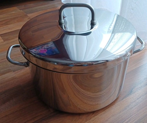 Großer edelstahl topf 25cm - topf,