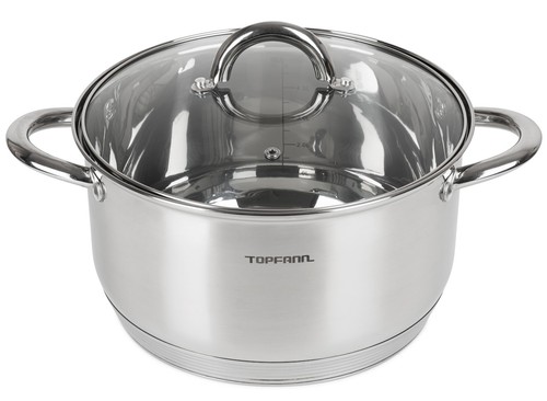 Edelstahl kochtopf 16cm mit - kochtopf,